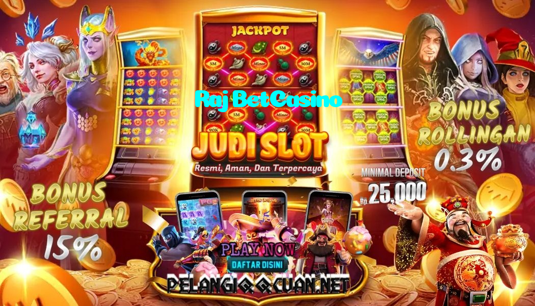 RajBetCasino casino presented on mobile device in Pakistan with slots and live games